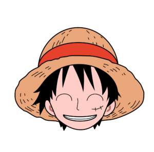 Monkey D. Luffy Anime Head Png