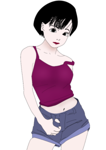 Anime Girl clipart Png