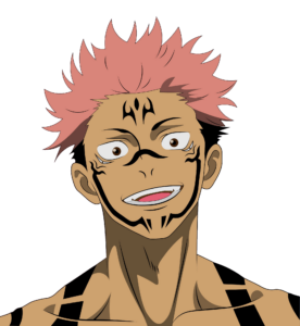 Anime character boy face Png