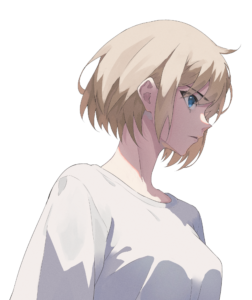 Aesthetic Girl Anime PNG