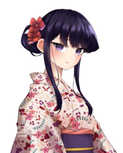 Komi Shouko Anime Girl PNG