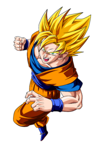 Goku SSJ Anime PNG