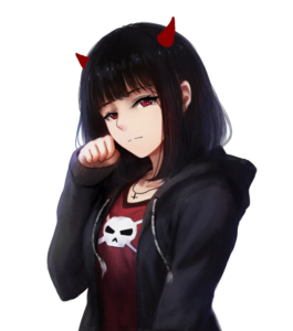 Devil Anime Girl Png