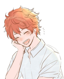 Red Hair Aesthetic Anime Boy PNG