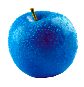 Blue Apple Fruit Png