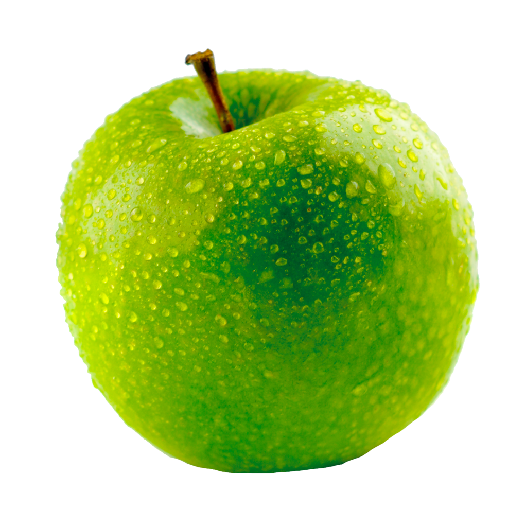 green apple transparent