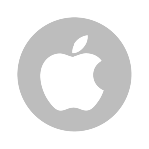 Apple Logo Sticker PNG