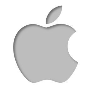 3D Apple Logo PNG