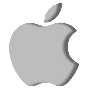 3D Apple Logo PNG