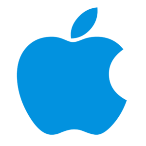 Blue Apple Logo PNG