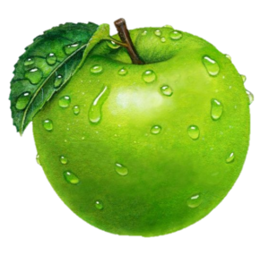 Green Apple Fruit Png Art