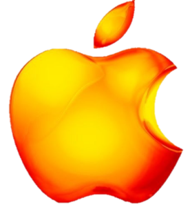 Orange Red Apple Png Logo