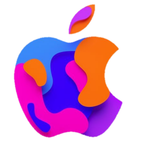 Colorful Apple Png Logo