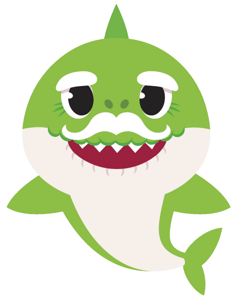 Green Baby Shark PNG