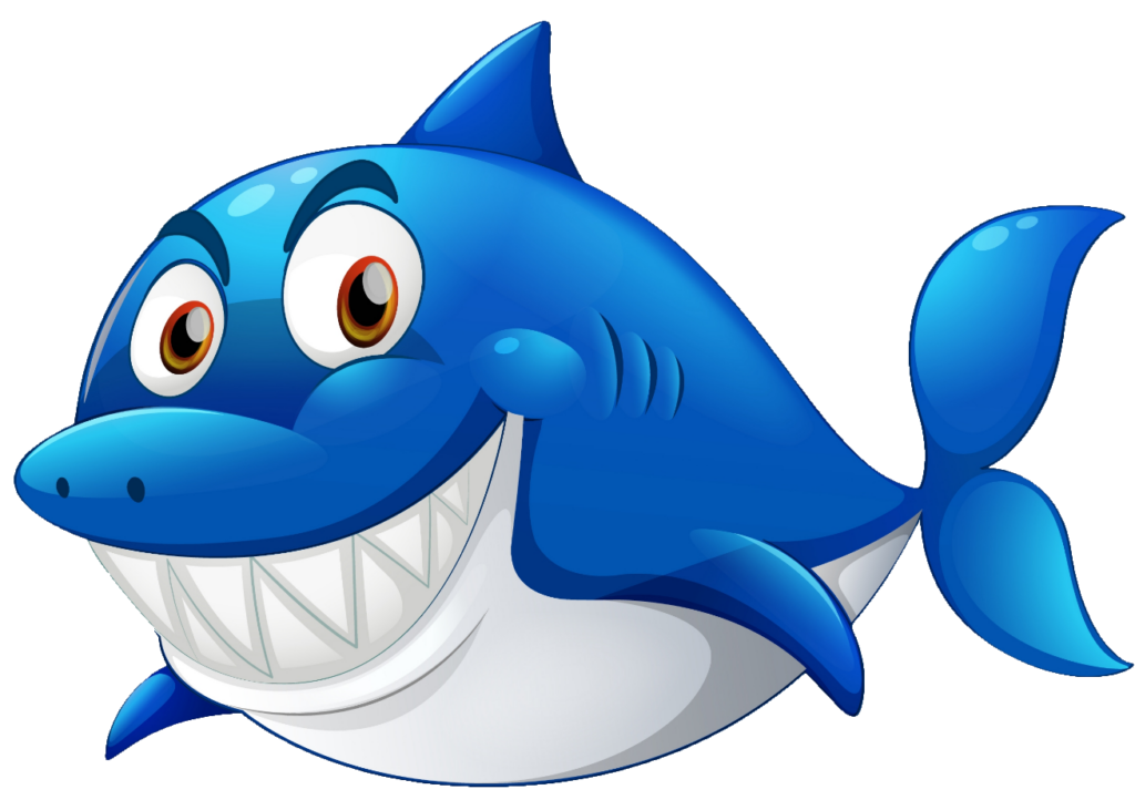 Happy Baby Shark Clipart PNG