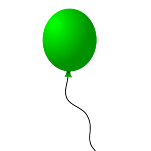 Green Balloon Png Vector 