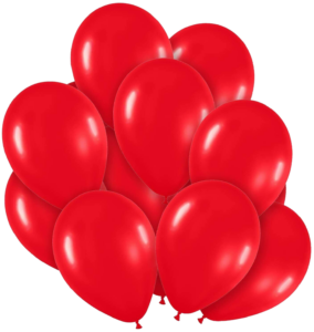 Red Party Balloons Png