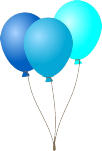 Blue Balloons Png