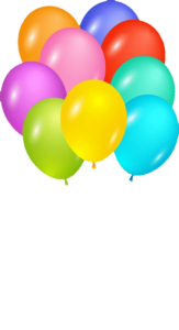 Colourful Balloons Png