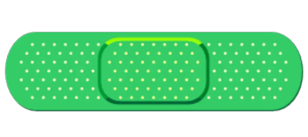 Green Bandage Png