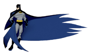 Classic Cartoon Batman PNG