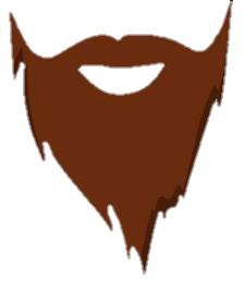 Brown Beard Png Clipart