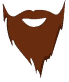 Brown Beard Png Clipart