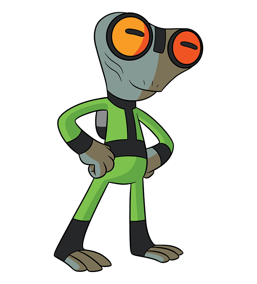 Ben 10 Alien Force Grey Matter Alien PNG