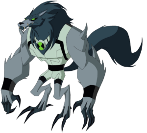 Ben 10 Blitzwolfer Alien PNG