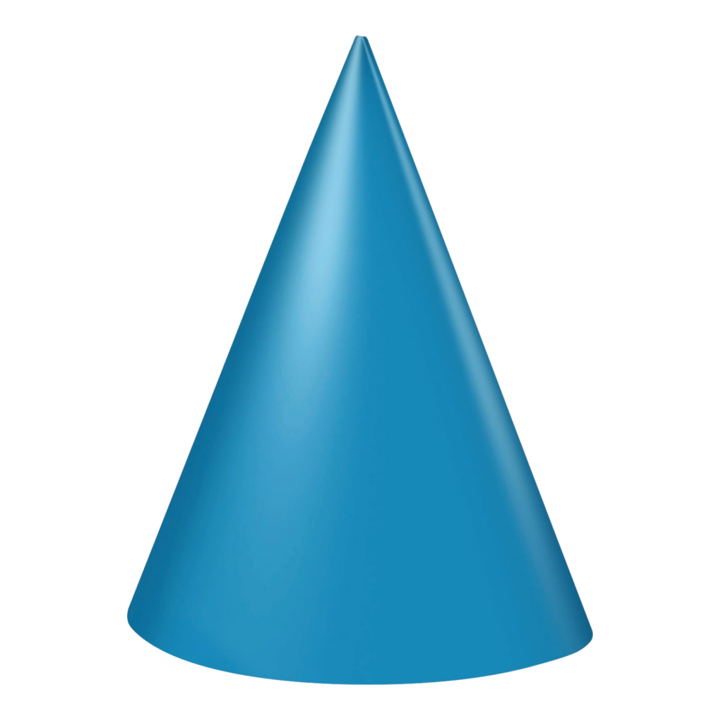 blue Birthday Hat vector Png
