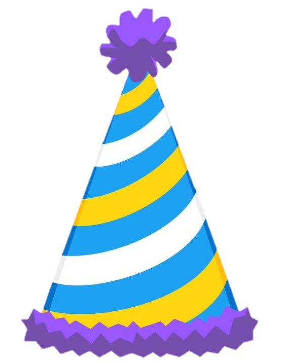 Blue Birthday Hat Png