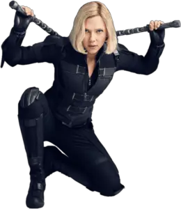 Black Widow Endgame PNG 