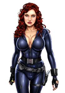 Black Widow Clipart PNG