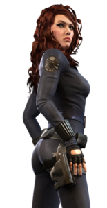Animated Black Widow PNG
