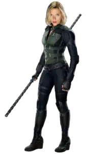 Transparent Black Widow Png