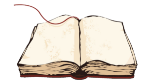 Open Book Painting PNG