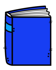 Single Blue Book Clipart PNG