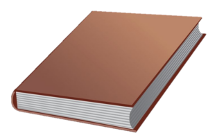 Brown Book vector PNG