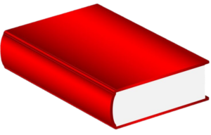 Closed Red Book vector PNG