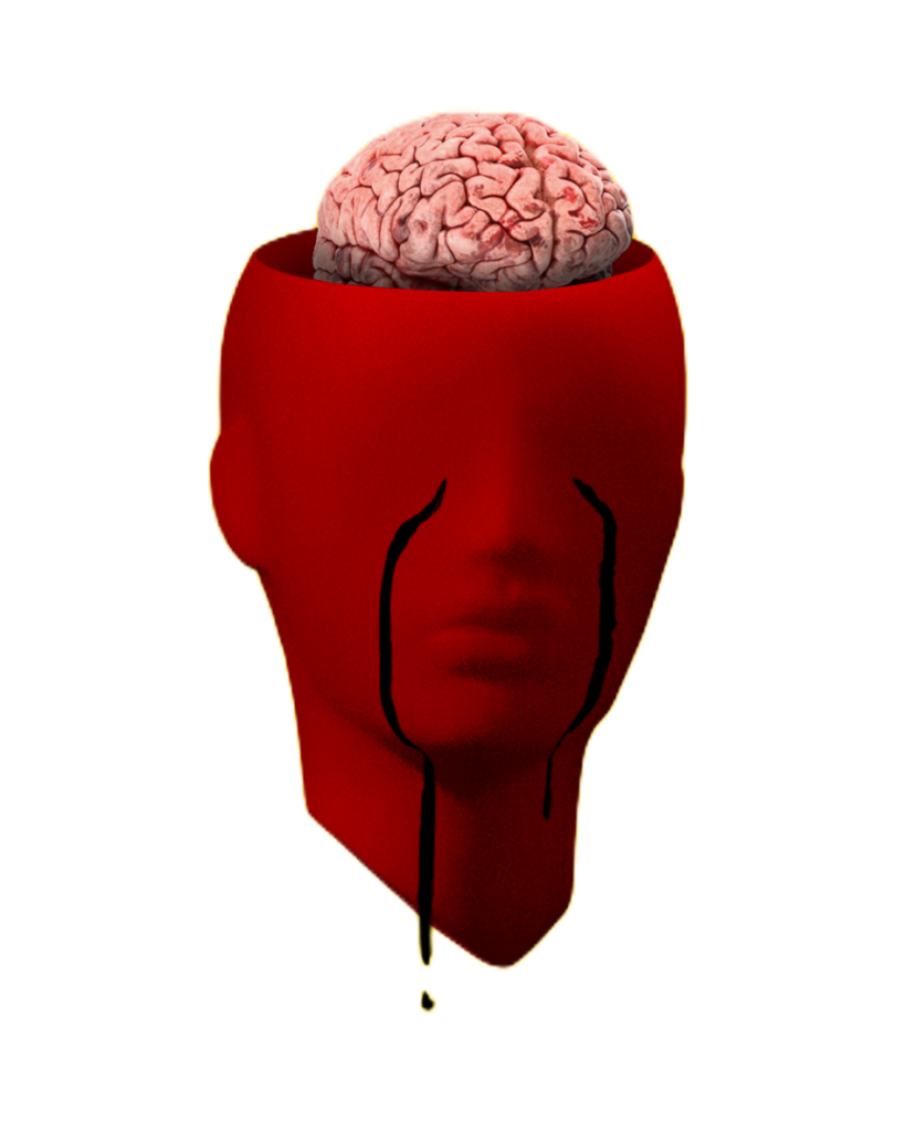 Brain Art PNG