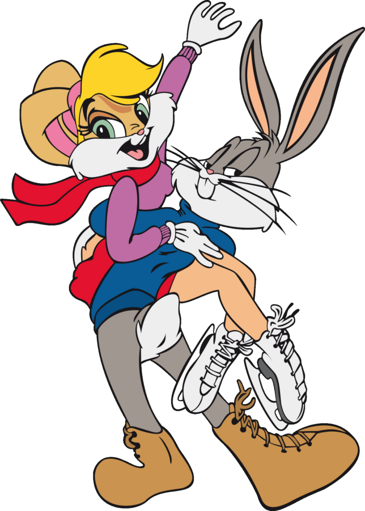 Bugs Bunny and His Girlfriend PNG
