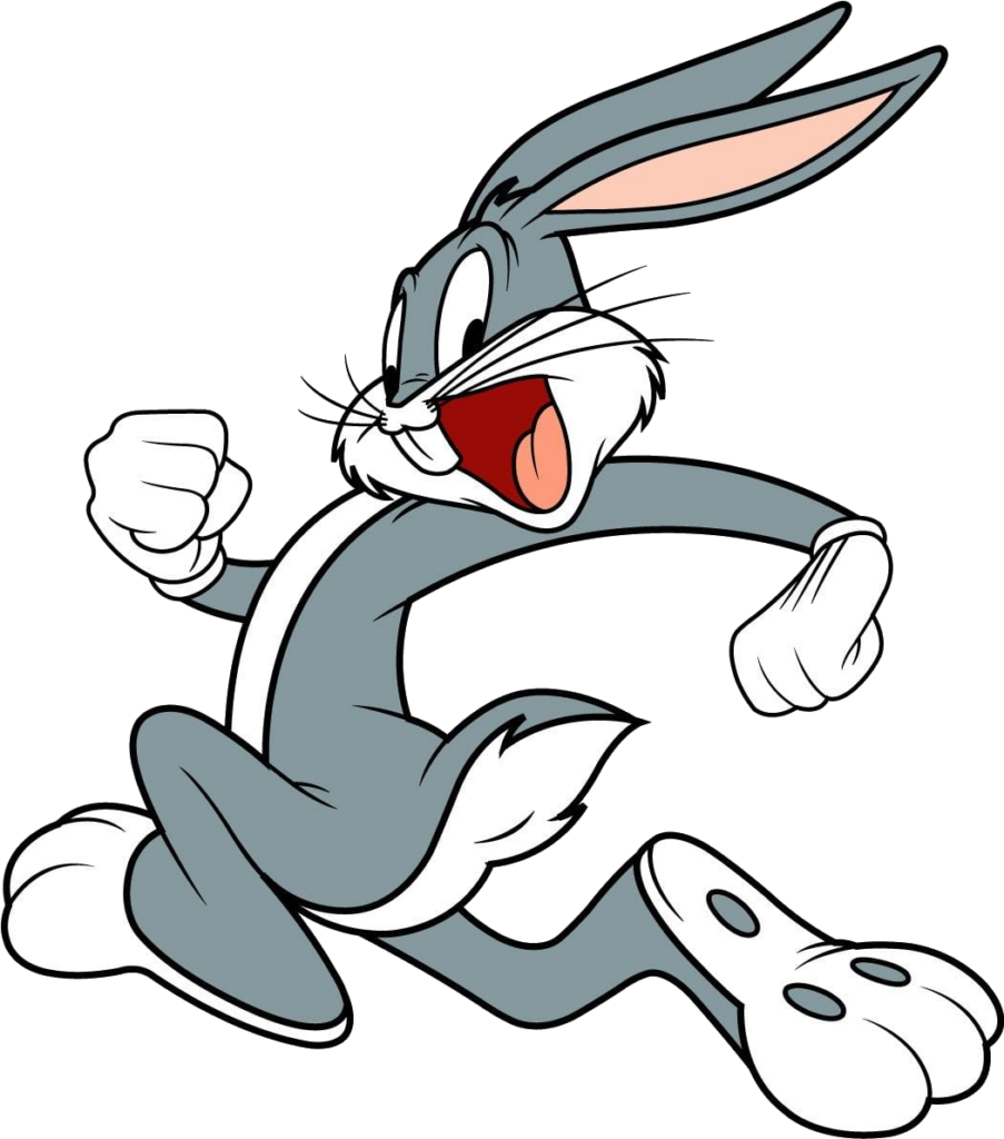Running Bugs Bunny PNG
