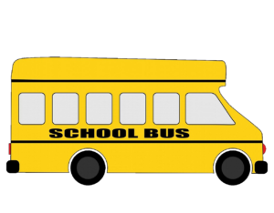 Yellow School Bus Clipart PNG