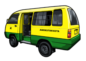 Mini Van Bus Clipart PNG