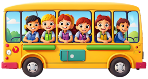 School Bus Clipart PNG
