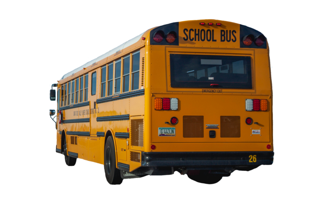 School Bus Back View PNG