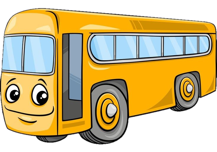 Cartoon Bus PNG
