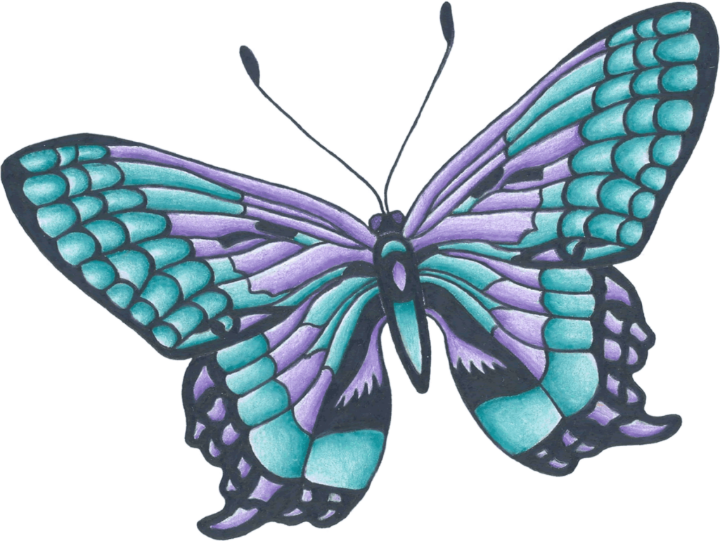 Art Butterfly PNG