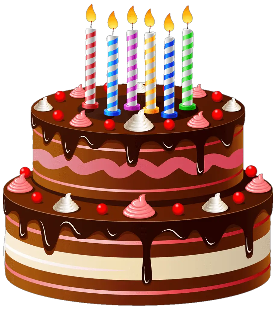 Birthday Cake Vector Illustrator Image Stock Illustration - Illustration of  girf, illustrator: 195603533