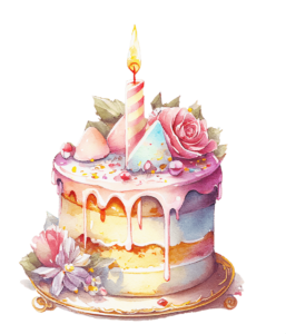 Aesthetic Cake Png